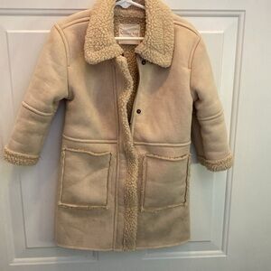 Copper Key Cream Sherpa Jacket 2T/3T.
